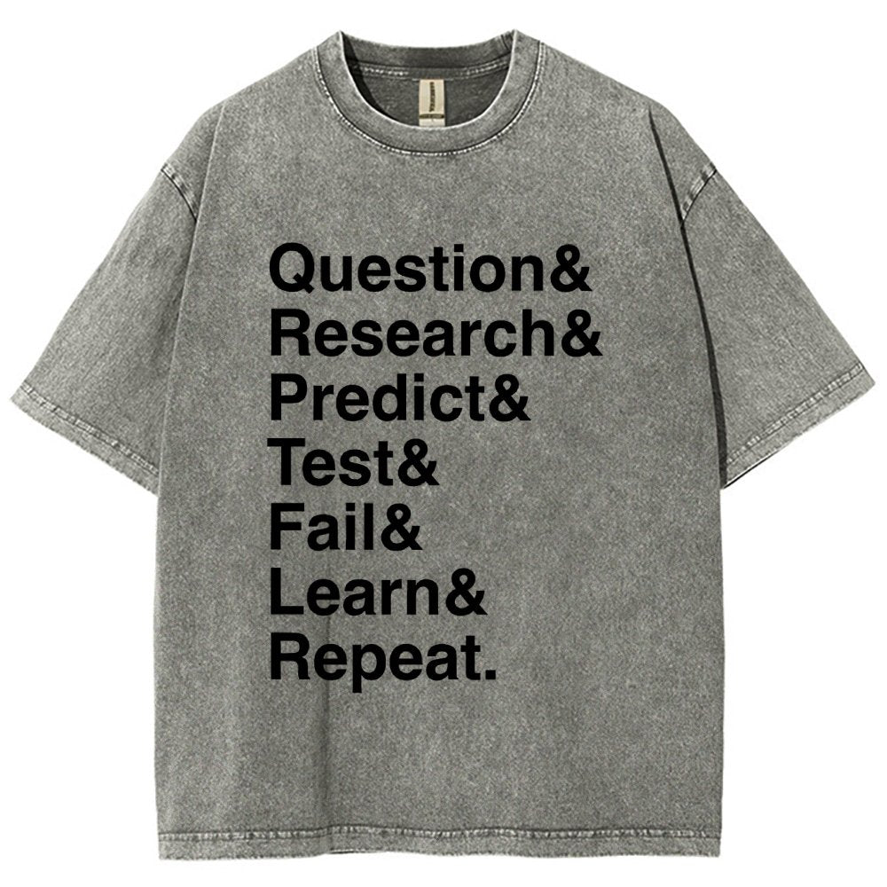 Scientific Method Vintage Distressed T-shirt