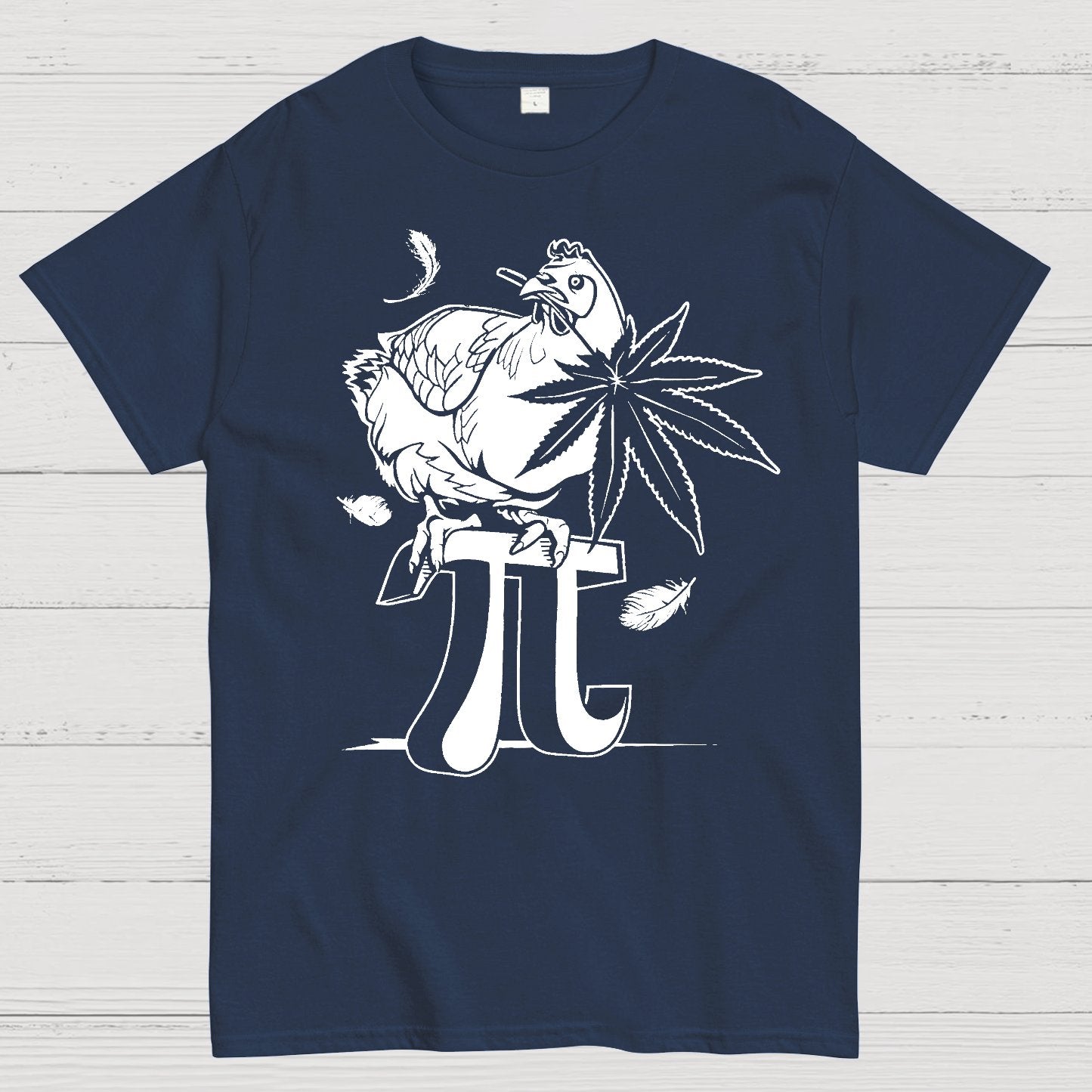 Chicken, π, Marijuana, Sarcasm Geek T-Shirt