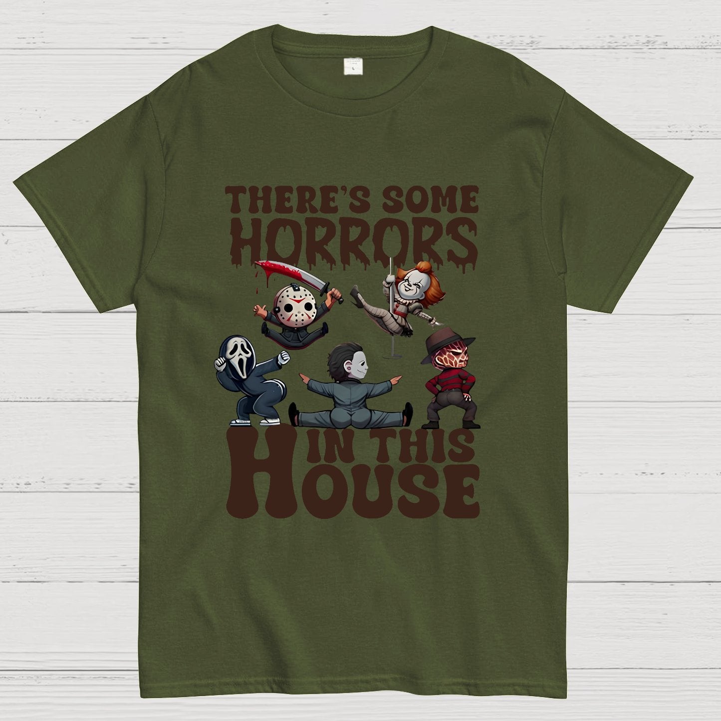 Halloween Horror Movies Geek T-Shirt