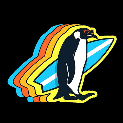Surf Antarctica Geek T-Shirt