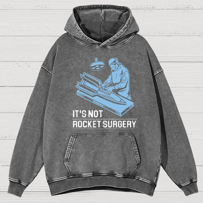 Rocket Surgery Vintage Distressed Hoodie