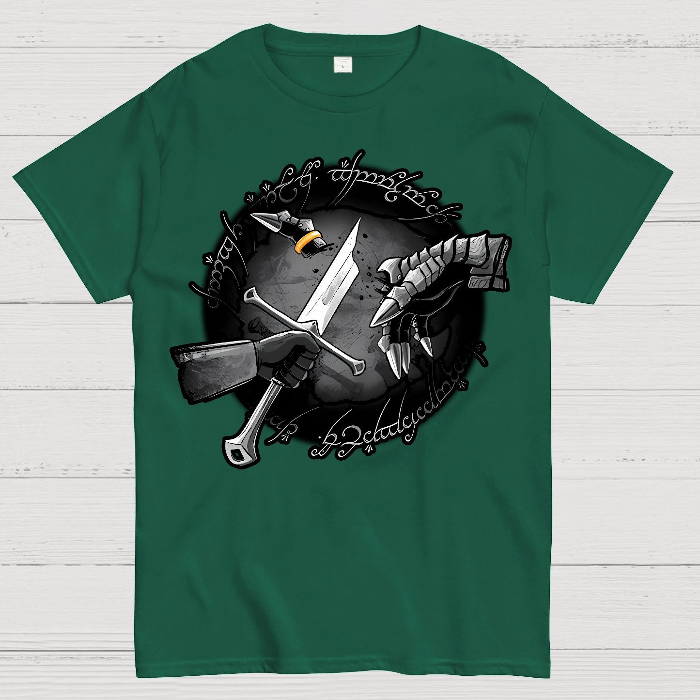 Cut Ring Geek T-Shirt