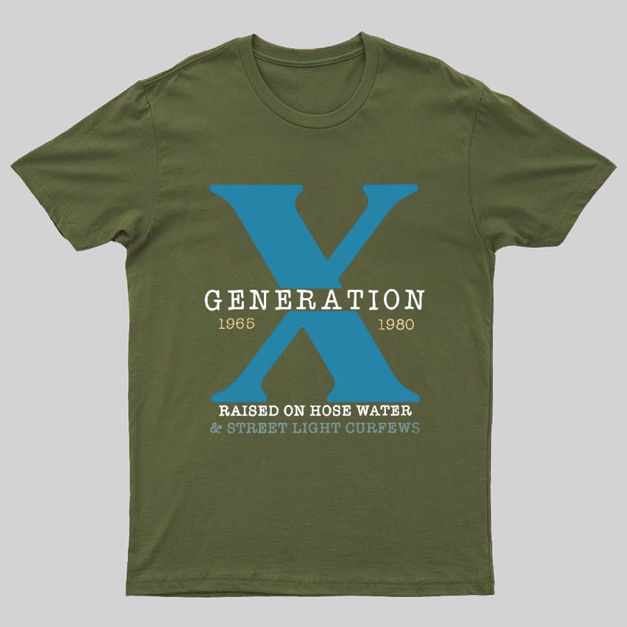 Generation X Geeky T-Shirt