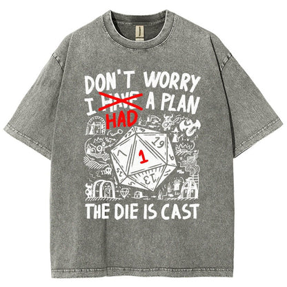 The Die Is Cast Vintage Distressed T-shirt