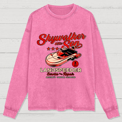 Speeder Shop Washed Long Sleeve Tee