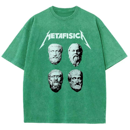 Metafisica Vintage Distressed T-shirt