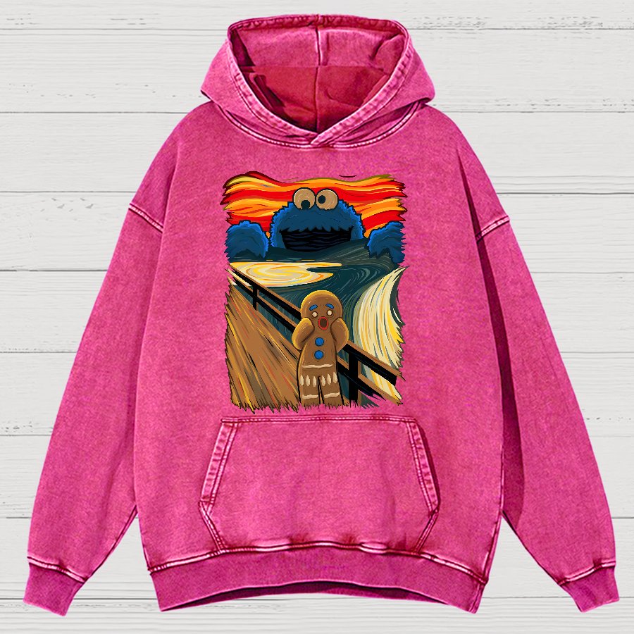 The Cookie Muncher Vintage Distressed Hoodie