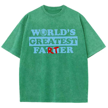 Father's Day Farter Vintage Distressed T-shirt