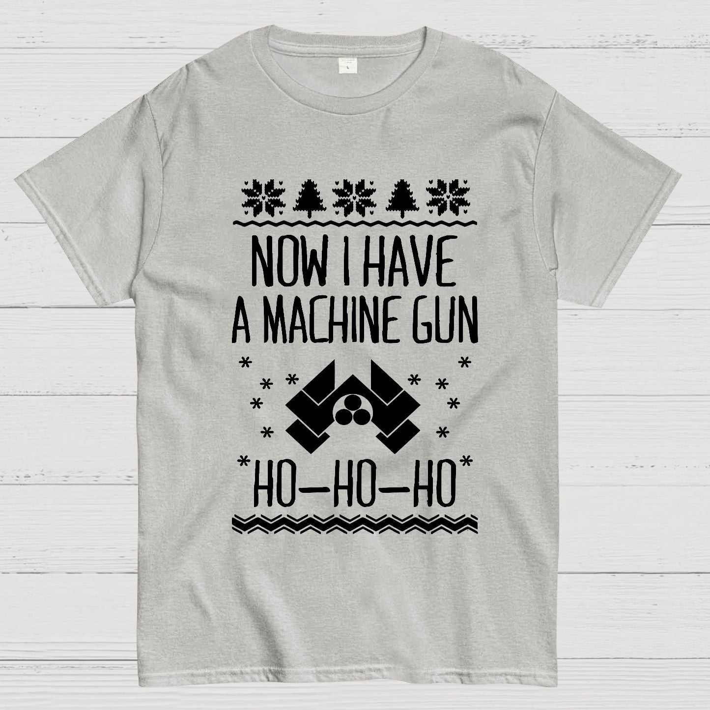 Now I Have a Machine Gun Ho-Ho-Ho Geek T-Shirt