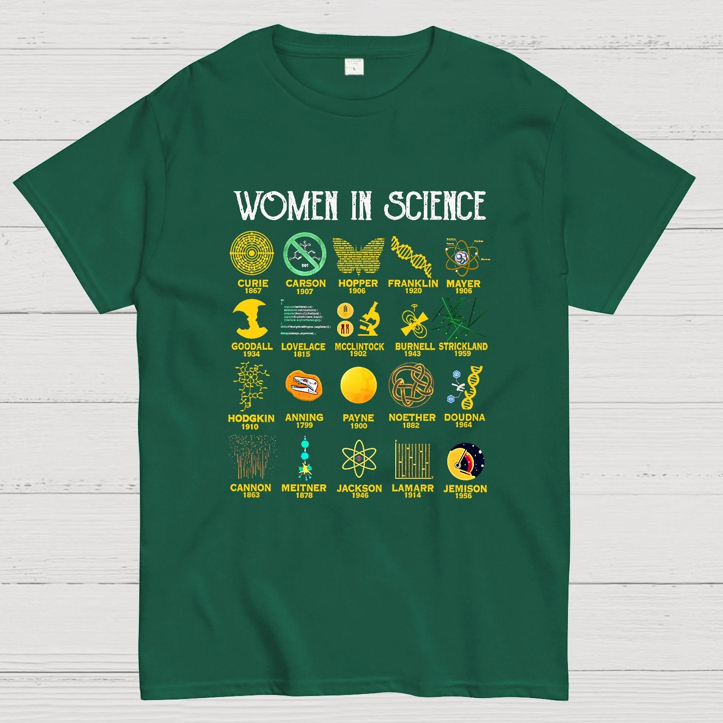 Vintage Women's Science Geeky T-Shirt