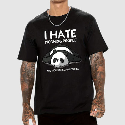 I Hate Morning People Geek T-Shirt