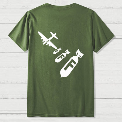 Funny - Dropping F Bombs Front And Back Printing Geek T-Shirt
