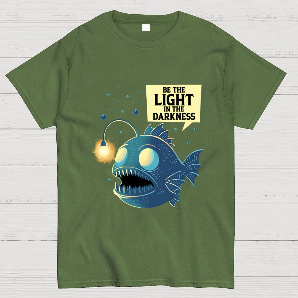Funny Anglerfish Geek T-Shirt
