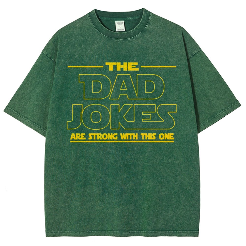 The Dad Jokes Vintage Distressed T-shirt