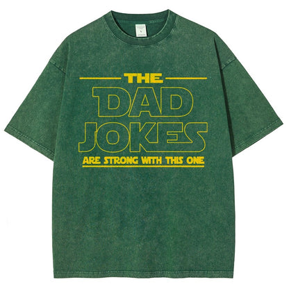 The Dad Jokes Vintage Distressed T-shirt