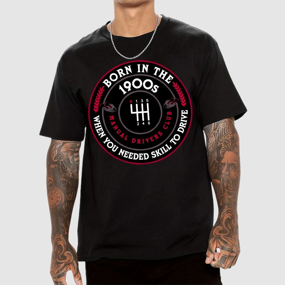 Manual Drivers Club Geek T-Shirt