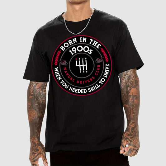 Manual Drivers Club Geek T-Shirt
