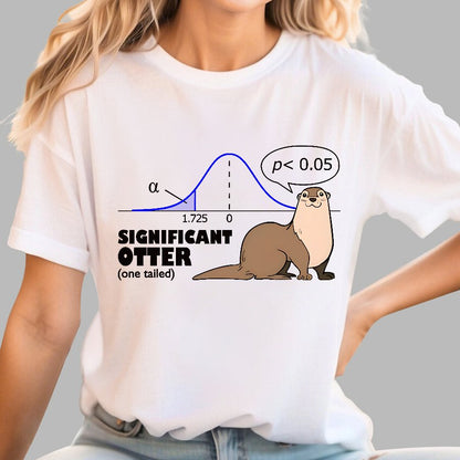 Significant Otter (One Tailed) Geek T-Shirt