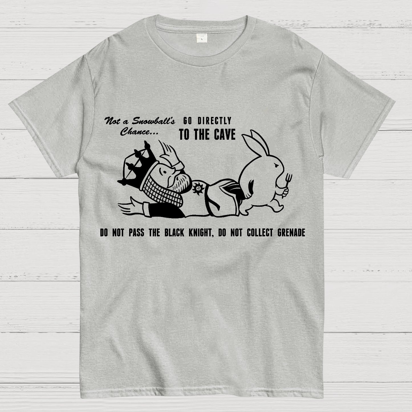 Go To The Cave Do Not Laugh Geek T-Shirt