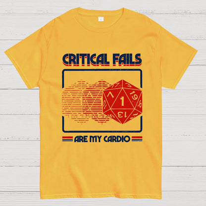 Critical Fails Are My Cardio Geek T-Shirt