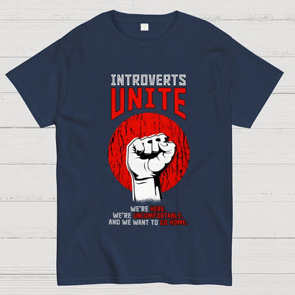 Introverts Unite! Geek T-Shirt