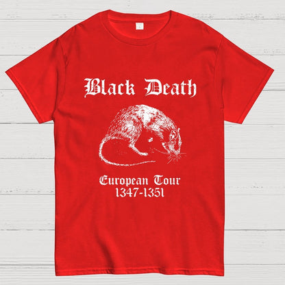 Black Death European Tour Unisex Geek T-Shirt