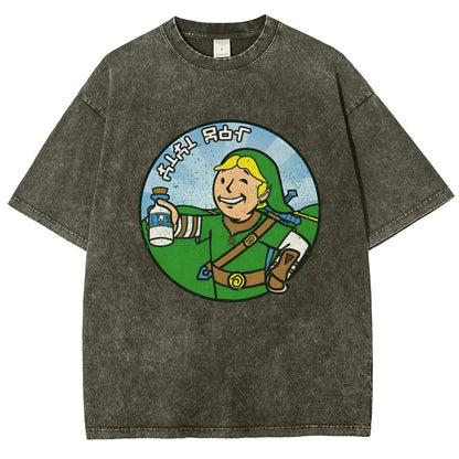 Mystic Milk Vintage Distressed T-shirt