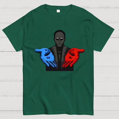 Red pill  Blue pill Geek T-Shirt