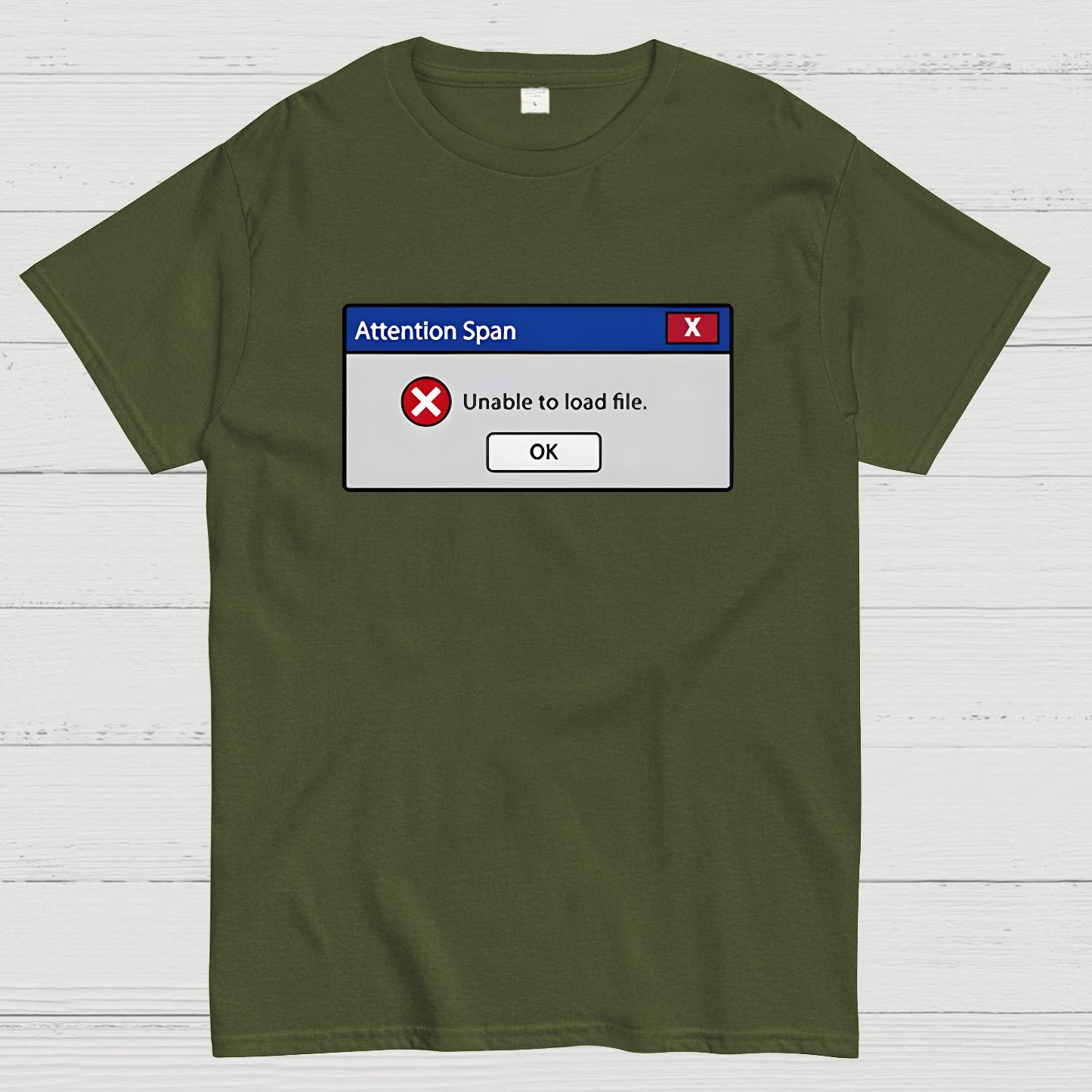 Attention Span Not Loading Geek T-Shirt