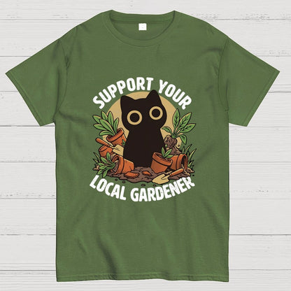 Support Your Local Gardener Geek T-Shirt