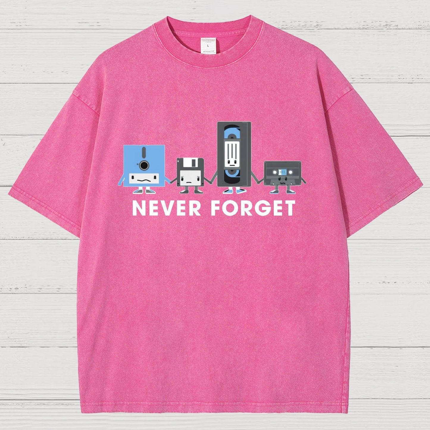 Never Forget Vintage Distressed T-shirt