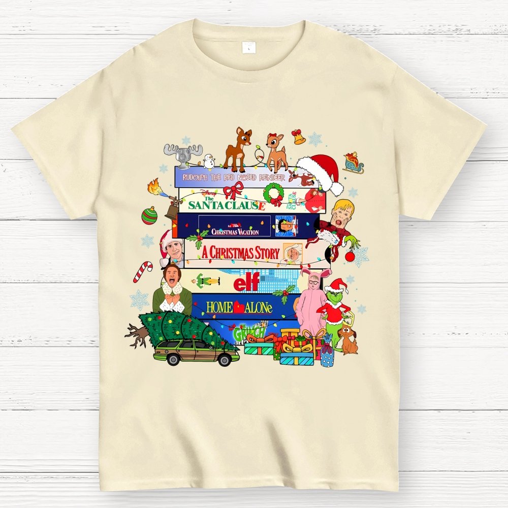 90s Style Christmas Geek T-Shirt