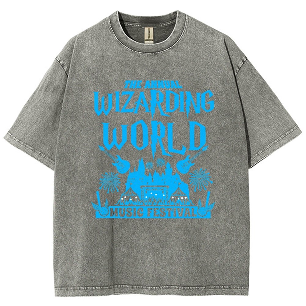 Wizards & Witches Music Festival Vintage Distressed T-shirt