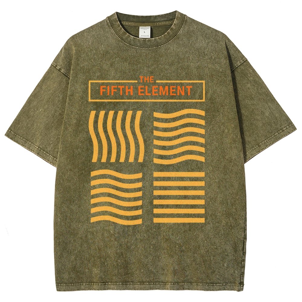 Elemental Stones Nerd Vintage Distressed T-shirt