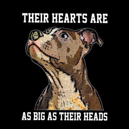 Their Hearts Are As Big As Their Heads Nerdy T-Shirt