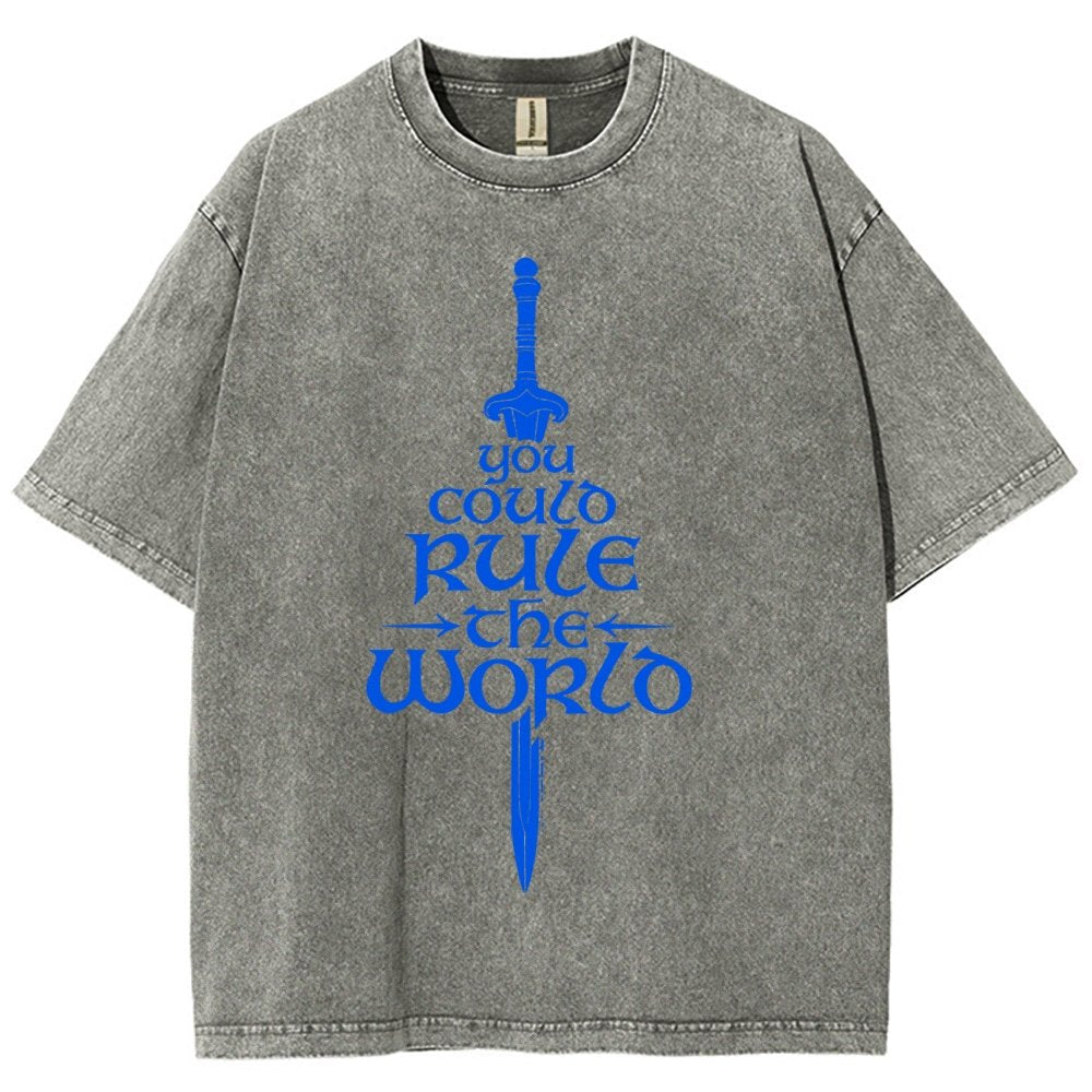 You Could Rule the World Vintage Distressed T-shirt