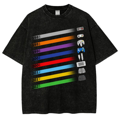 ConsoleEvolution Vintage Distressed T-shirt