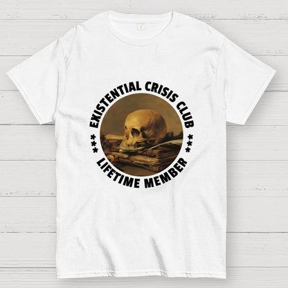 Existential Crisis Club - Lifetime Member Geek T-Shirt