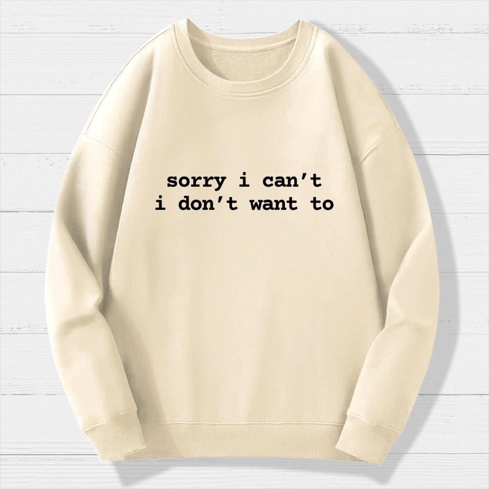 Sarcastic  Humorous  And Funny Quotes For Introverts Geek Cotton Sweatshirt