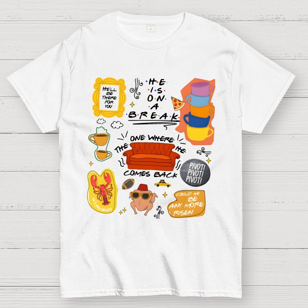 The one where he comes back Funny Easter Geek T-Shirt
