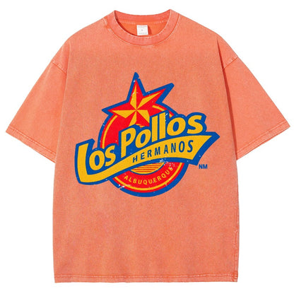 Los Pollos Hermoso Vintage Distressed T-shirt
