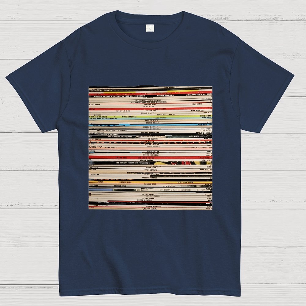 Vintage Vinyl Records Unisex Geek T-Shirt