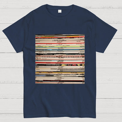 Vintage Vinyl Records Unisex Geek T-Shirt