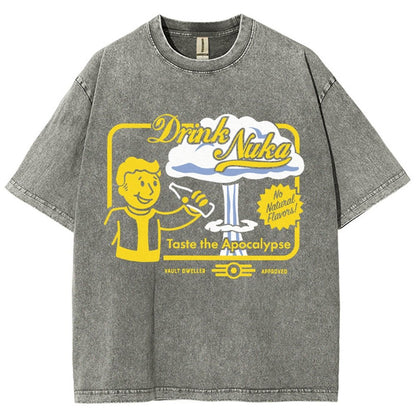Taste the Apocalypse Vintage Distressed T-shirt