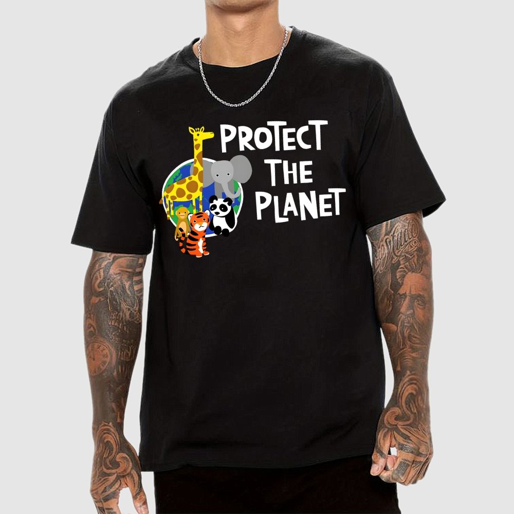 Protect the Planet Geek T-Shirt