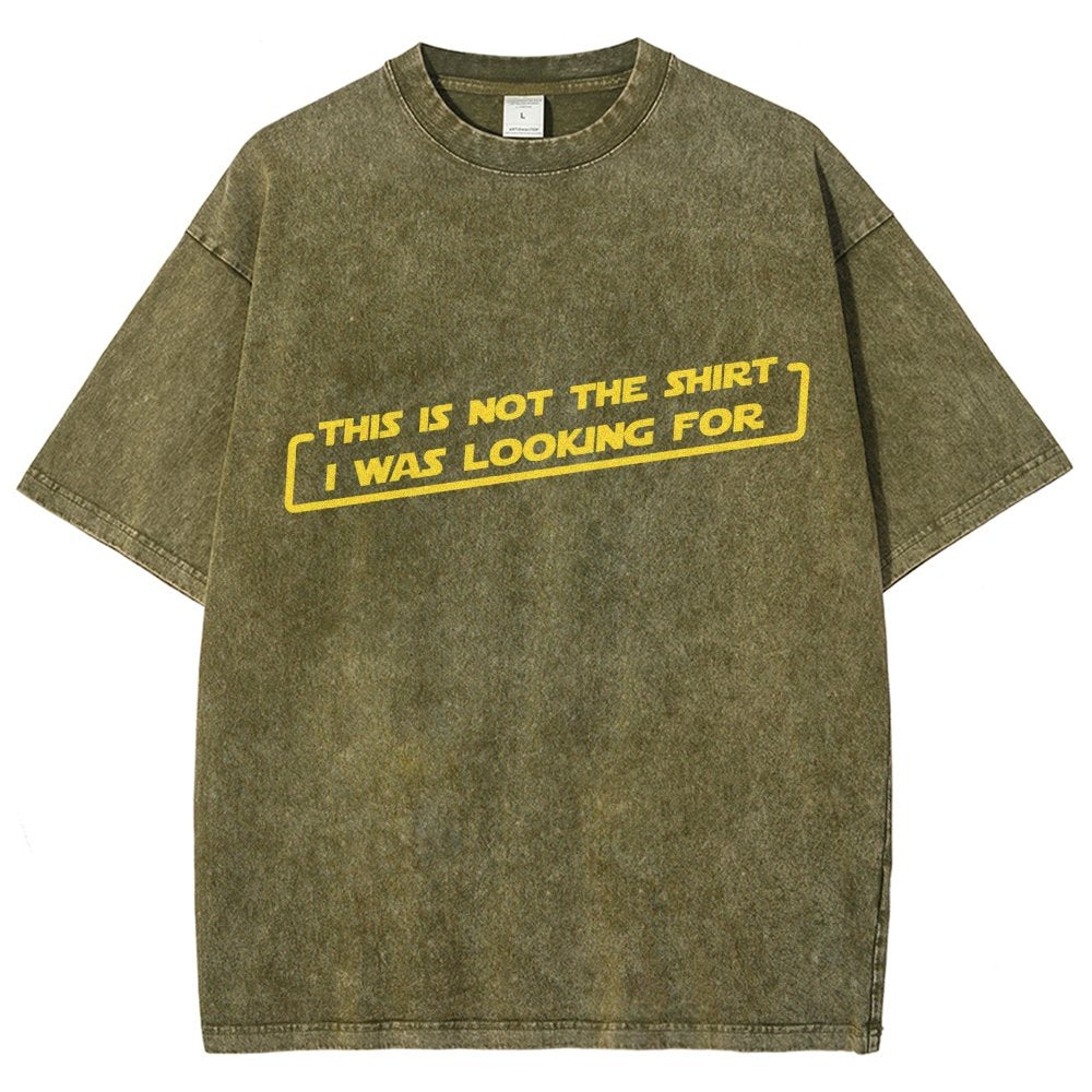 Not the Shirt Vintage Distressed T-shirt