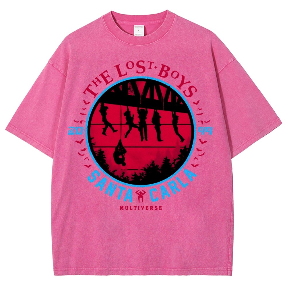 Futuristic Wanderers 2099 Vintage Distressed T-shirt