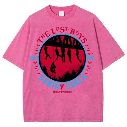 Futuristic Wanderers 2099 Vintage Distressed T-shirt