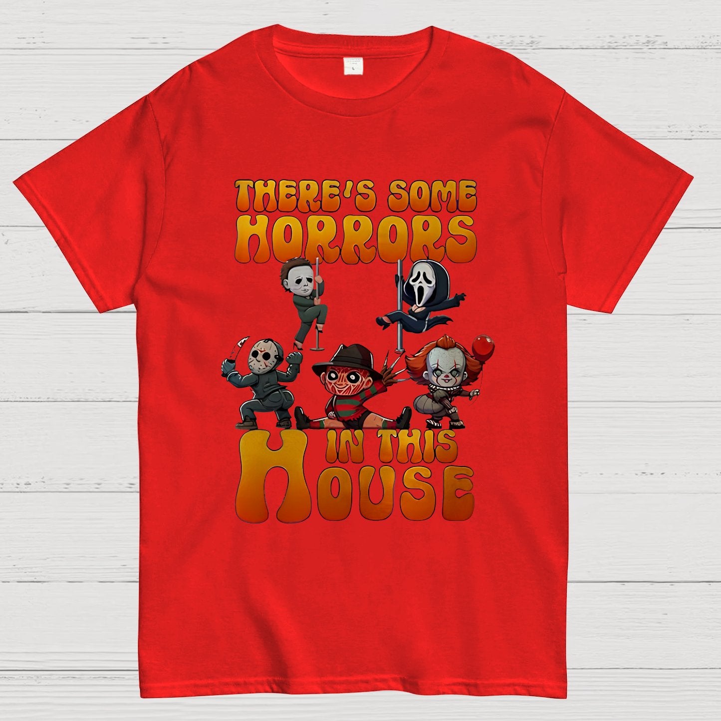 Horror Movie Halloween Geek T-Shirt
