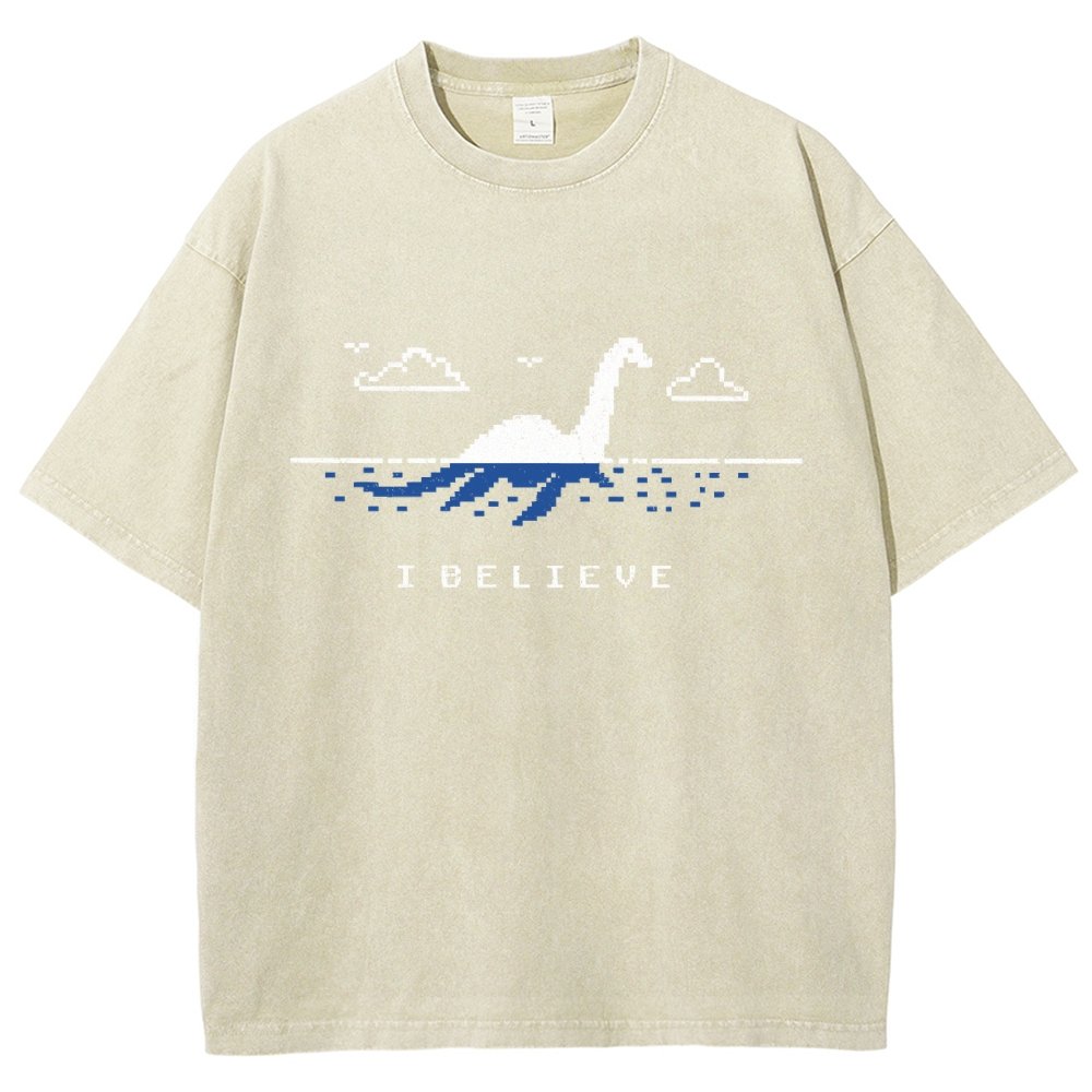 I Believe Vintage Distressed T-shirt